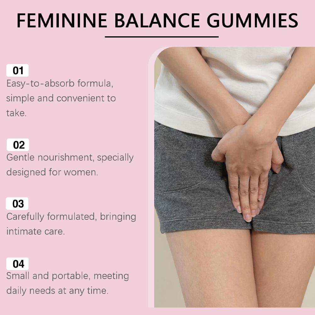 Feminine Balance Gummies - Hawaiian Pineapple - Women's Probiotic for pH Balance & Vaginal Health