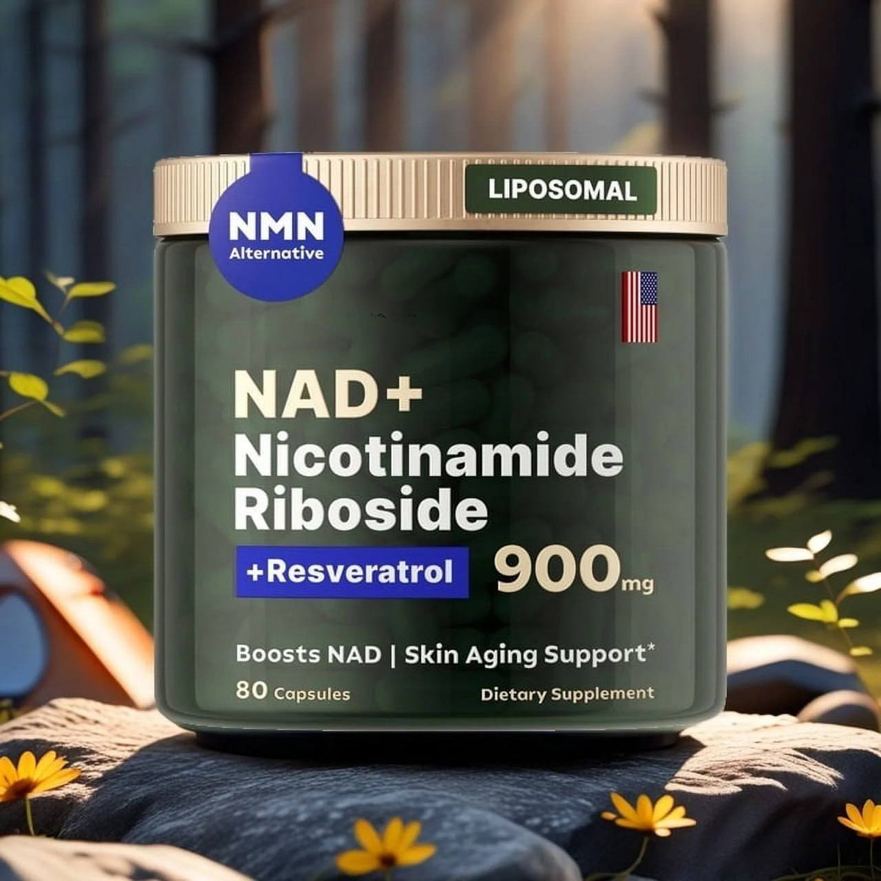 NAD+ Nicotinamide Riboside Supplement