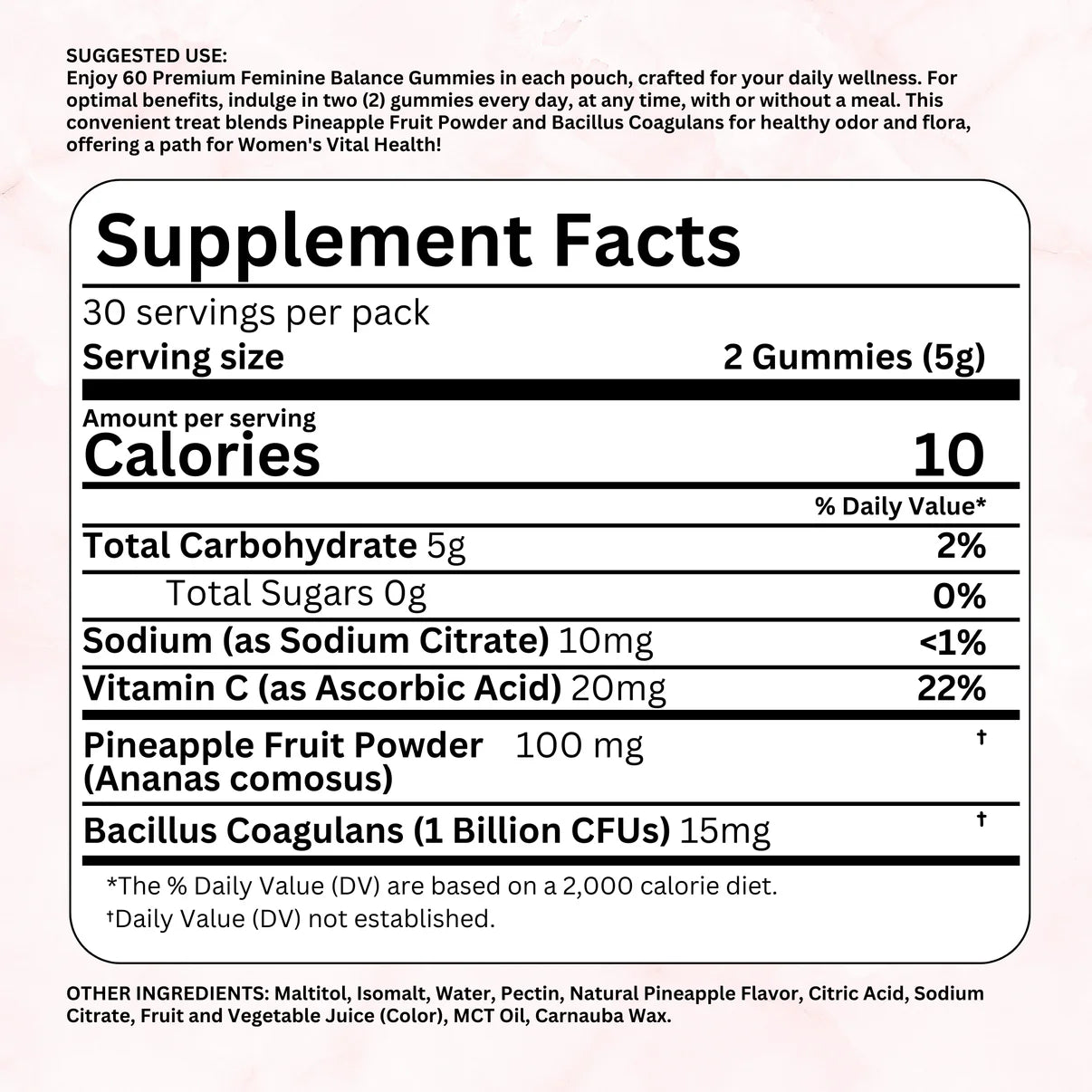 Feminine Balance Gummies